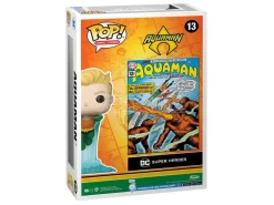 Dc Comics Pop! Comic Cover Vinile Figura Aquaman 9 Cm Funko