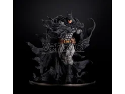 Dc Comics Sofbinal Soft Vinile Statua Batman Hard Black Ver. 35 Cm Union Creative
