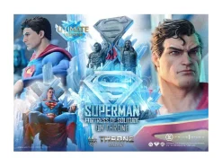 Dc Comics Throne Legacy Collection Statua Statua 1/4 Superman Fortress Of Solitude On Throne (design By Gabriele Dell'otto)