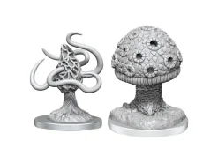 D&d Nolzur's Marvelous Miniatures Unpainted Miniatures 2-pack Shrieker & Violet Fungus Wizbambino
