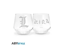 DEATH NOTE - 2 Glass Set Kira & L EUROPE