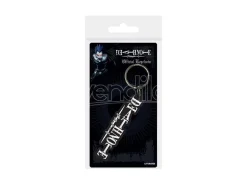 Death Note Rubber Portachiavi Logo 6 Cm Pyramid International