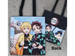 Demon Slayer: Kimetsu No Yaiba Borsa Portatutto Inosuke, Zenitsu, Tanjiro Popbuddies
