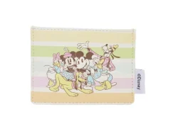 Disney By Loungefly Cardholder Mickey E Friends Arcobaleno Stripes Loungefly