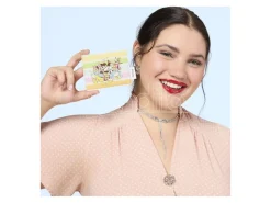Disney By Loungefly Cardholder Mickey E Friends Arcobaleno Stripes Loungefly