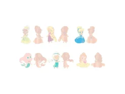 Display 12 Blind Box Enamel Spilla Loungefly Disney Princesses Assortiti Loungefly