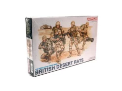 DRAGON D3013 BRITISH DESERT RATS KIT 1:35 Modellino