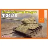 Dragon D7564 PANZERKAMPFWAGEN T-34/85  KIT 1:72 Modellino
