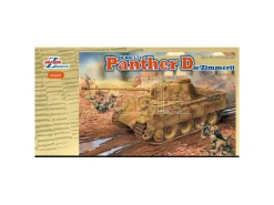 DRAGON D6428 SD KFZ 171 PANTHER D W/ZIMM.KIT 1:35 Modellino