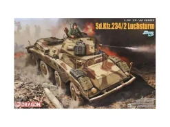 DRAGON D6696 Sd.Kfz.234/2 LUCHSTURM KIT 1:35 Modellino