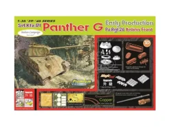 DRAGON D6622 SD.KFZ.171 PANTHER G EARLY PROD.Pz.Rgt.26 ITALIAN FRONT KIT 1:35 Modellino