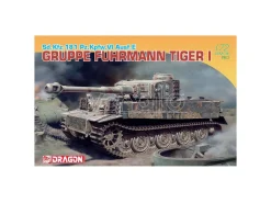 DRAGON D7368 SD.KFZ.181 PZ.KFPW.VI AUSF.E GRUPPE FEHR.TIGER I KIT 1:72 Modellino