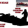 F1 Ferrari Sf-24 Con Leclerc Figura - 1:24 Die-cast Model Modelli In Scala Bburago