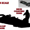 F1 Mercedes W14 E Perfomance 2023 Con Hamilton Figura - 1:24 Die-cast Model Modelli In Scala Bburago