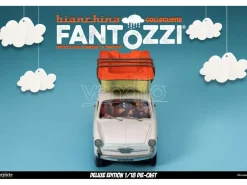 Fantozzi Filini Bianchina 1/18 Die-c Dlx Modelli In Scala Infinite Statua