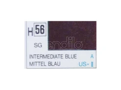 Gunze GU0056 INTERMEDIATE BLUE SEMI-GLOSS  ml 10 Pz.6 Modellino