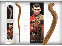 Harry Potter Bacchetta Magica Viktor Krum + Segnalibro 3D 30 cm Noble Collection