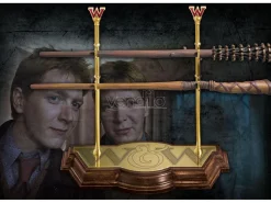 Harry Potter Bacchette Magiche Gemelli Weasley con Espositore Noble Collection