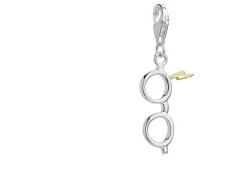 Harry Potter Clip-on Ciondolo Fulminebolt Con Occhiali (sterling Silver) Carat Shop, The