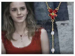 Harry Potter Collana Hermione Granger Con Cristalli Replica 1:1 Noble Collection