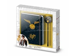 Harry Potter Diario Avorio + Penna Fashion Boccino d'Oro Karactermania