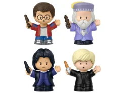 Harry Potter E The Half-blood Prince Fisher-price Little People Da Collezionemini Figures 4-pack 7 Cm Mattel