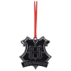 Harry Potter Hanging Tree Ornament Hogwarts Crest (Silver) 6 Cm Nemesis Now
