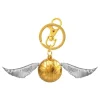 Harry Potter Metal Portachiavi Boccino D'oro Con Figure Int.
