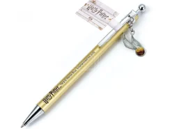 Harry Potter Penna con Ciondolo Boccino D'oro 1,5 cm The Carat Shop
