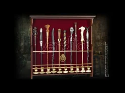 Harry Potter Portabacchette In Legno A 10 Posti Noble Collection Scatola Rovinata
