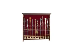Harry Potter Portabacchette In Legno A 10 Posti Noble Collection Scatola Rovinata