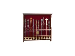 Harry Potter Portabacchette In Legno per 10 Bacchette 49.5 Cm Noble Collection