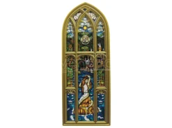 Harry Potter Resin Plaque Mermaid Stained Glass Window FaNaTtik
