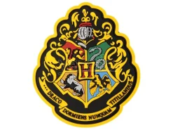 Harry Potter Soft Touch Magnet Hogwarts Crest Con Figura Int.