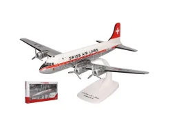 HERPA HP614030 DOUGLAS DC-4 SWISS AIR GENEVE 1:125 Modellino