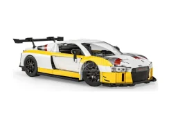 Hot Wheels Elite Mattel Brick Shop Building Set 1/16 '15 Audi R8 LMS Mattel