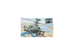 Italeri IT0080 ELICOTTERO AH-64 D APACHE KIT 1:72 Modellino