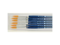 Italeri IT51211 PENNELLO SINTETICO TONDO 8 Pz.6 Modellino