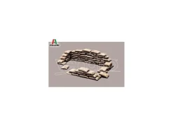 Italeri IT0406 SANDBAGS KIT 1:35 Modellino