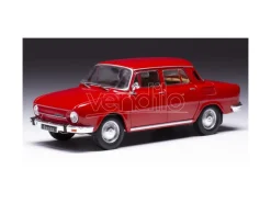 IXO MODEL CLC497 SKODA 100 L 1974 RED 1:43 Modellino