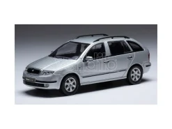 IXO MODEL CLC471 SKODA FABIA 2000 SILVER 1:43 Modellino