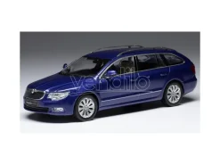 IXO MODEL CLC470 SKODA SUPERB II 3T 2008 MET.BLUE 1:43 Modellino