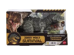 Jurassic World: Survival Action Figura Wild Roar Ceratosaurus Mattel