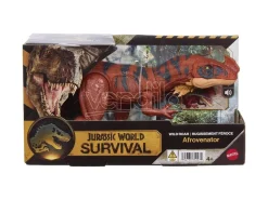 Jurassic World: Survival Action Figura Wild Roar Afrovenator Mattel