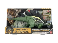 Jurassic World: Survival Action Figura Gigantic Thrashers Stegosaurus Mattel