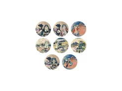 Katsushika Hokusai X Hatsune Miku Pins 6 Cm Blind Box  Presence CO., LTD.