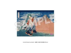 Katsushika Hokusai X Hatsune Miku Acrylic Panel Thirty-six Views Of Mount Fuji Fine Wind, Clear Morning 30 Cm Presence CO., LTD.