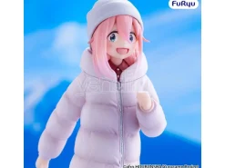 Laid-back Camp Season 3 Trio-try-it Pvc Statua Nadeshiko Kagamihara 20 Cm Furyu