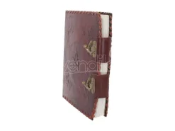 Leather Diario Embossed Penta & Two Lock Agenda Nemesis Now