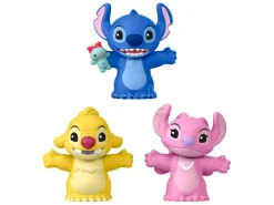Lilo & Stitch Little People Da Collezionemini Figura 3-pack Stitch & The Cousins 7 Cm Mattel